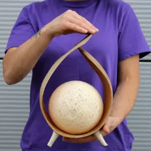 Natural Coconut Lamp – Natural Loop | www.artisangoods.co.uk 4