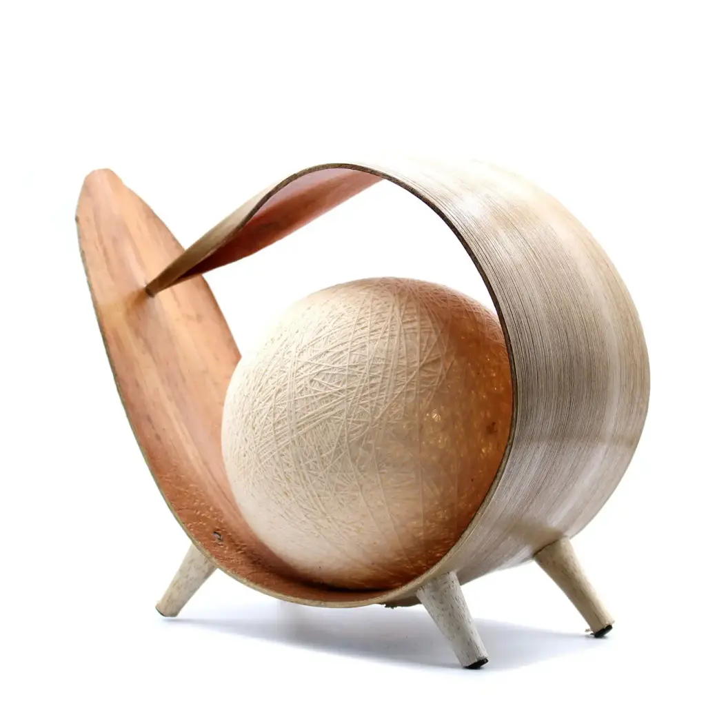 Natural Coconut Lamp – Natural Loop | www.artisangoods.co.uk