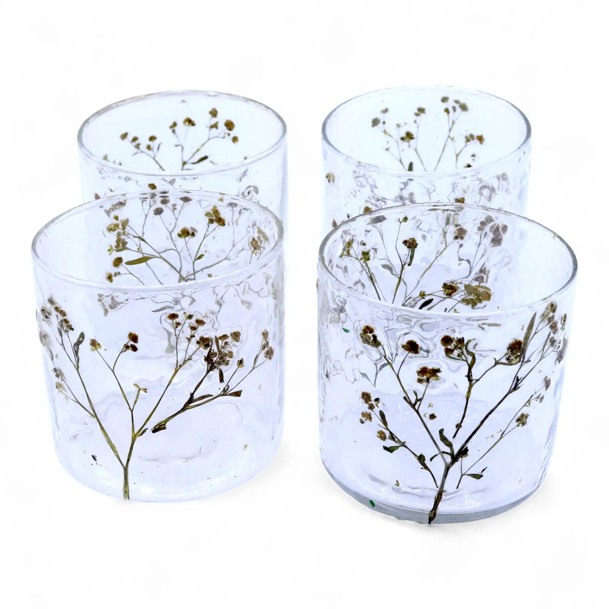 Natural Floral Glass – Straight Candle Holder – Margarita – (8x8cm) | www.artisangoods.co.uk 5 Natural Floral Glass – Straight Candle Holder – Margarita – (8x8cm) | www.artisangoods.co.uk 4