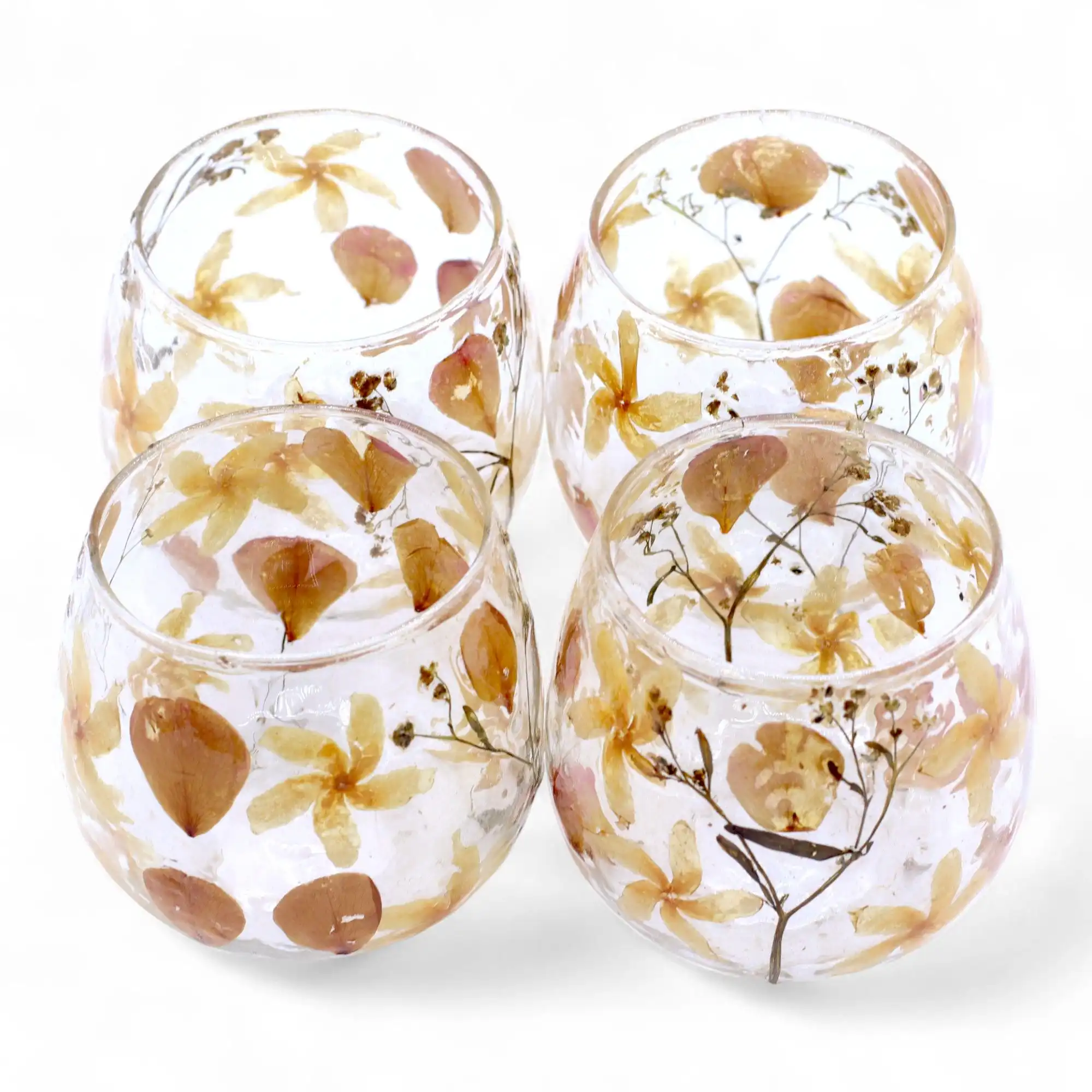 Natural Floral Glass – Straight Candle Holder – Rosa – (8x8cm) | www.artisangoods.co.uk 6 Natural Floral Glass – Straight Candle Holder – Rosa – (8x8cm) | www.artisangoods.co.uk 5