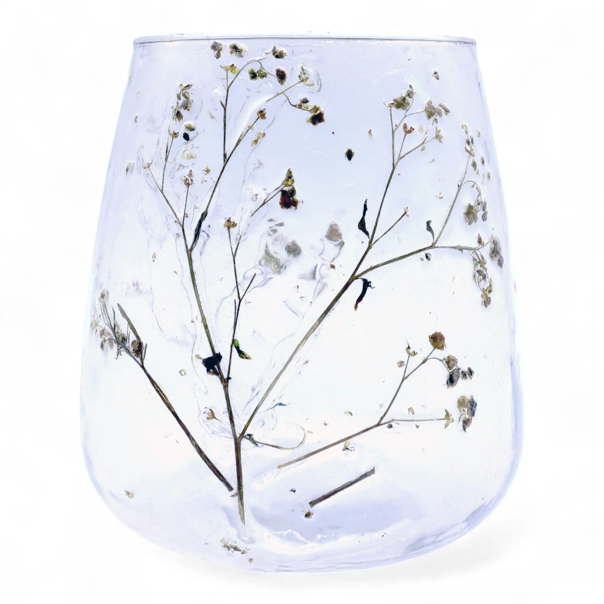 Natural Floral Glass – Vase Candle Holder – Margarita – (12x11cm) | www.artisangoods.co.uk 3 Natural Floral Glass – Vase Candle Holder – Margarita – (12x11cm) | www.artisangoods.co.uk 2
