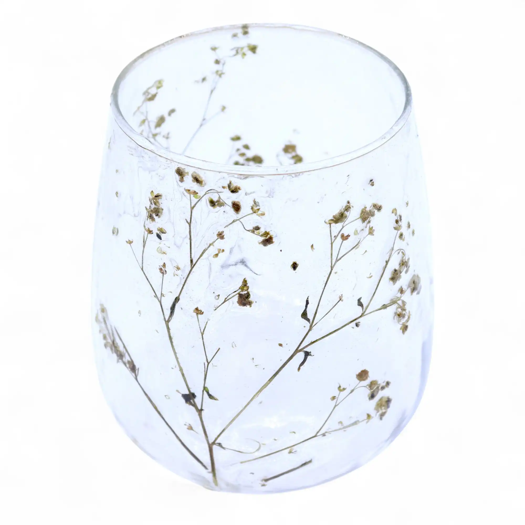 Natural Floral Glass – Vase Candle Holder – Margarita – (12x11cm) | www.artisangoods.co.uk 2 Natural Floral Glass – Vase Candle Holder – Margarita – (12x11cm) | www.artisangoods.co.uk 1