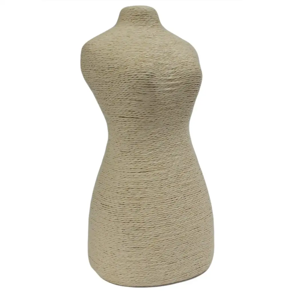 Natural Jewellery Display – Mannequin on Wooden Stand – Cream | www.artisangoods.co.uk 3 Natural Jewellery Display – Mannequin on Wooden Stand – Cream | www.artisangoods.co.uk 3