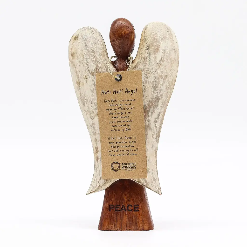New Hati-Hati Angel – Peace – 20cm | www.artisangoods.co.uk 3