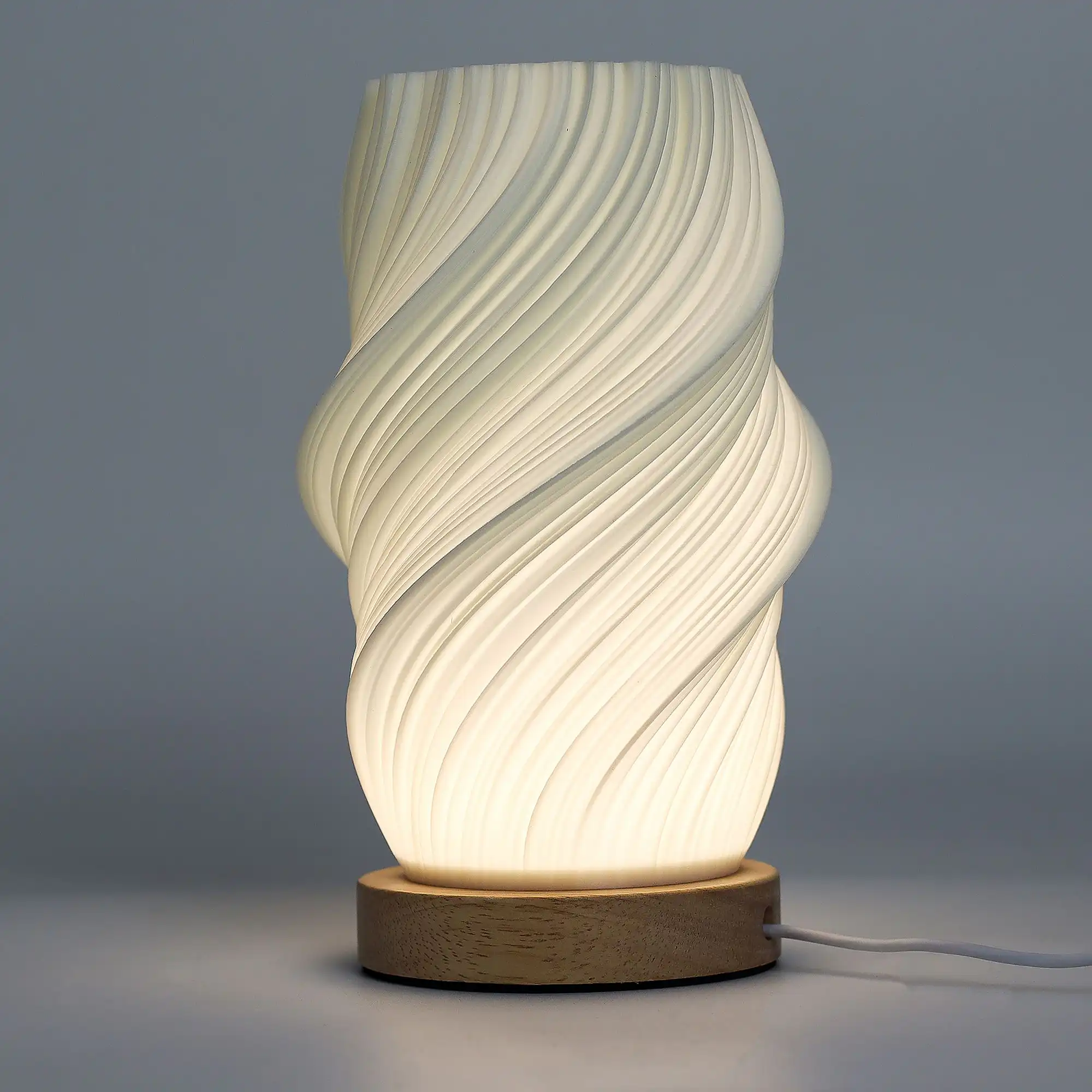 New Wave Lamp – USB – 3 settings – Cloud Twisted | www.artisangoods.co.uk 4 New Wave Lamp – USB – 3 settings – Cloud Twisted | www.artisangoods.co.uk 3
