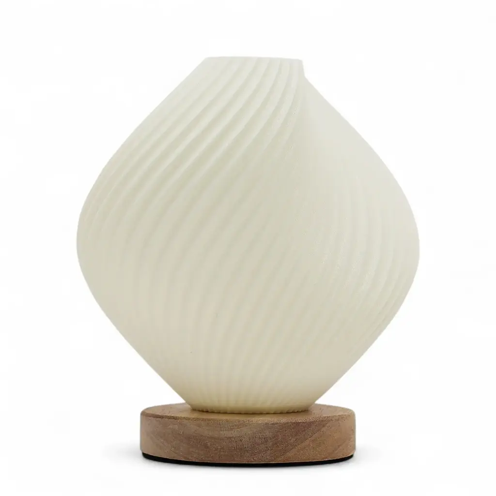 New Wave Lamp – USB – 3 settings – Shell Twisted | www.artisangoods.co.uk