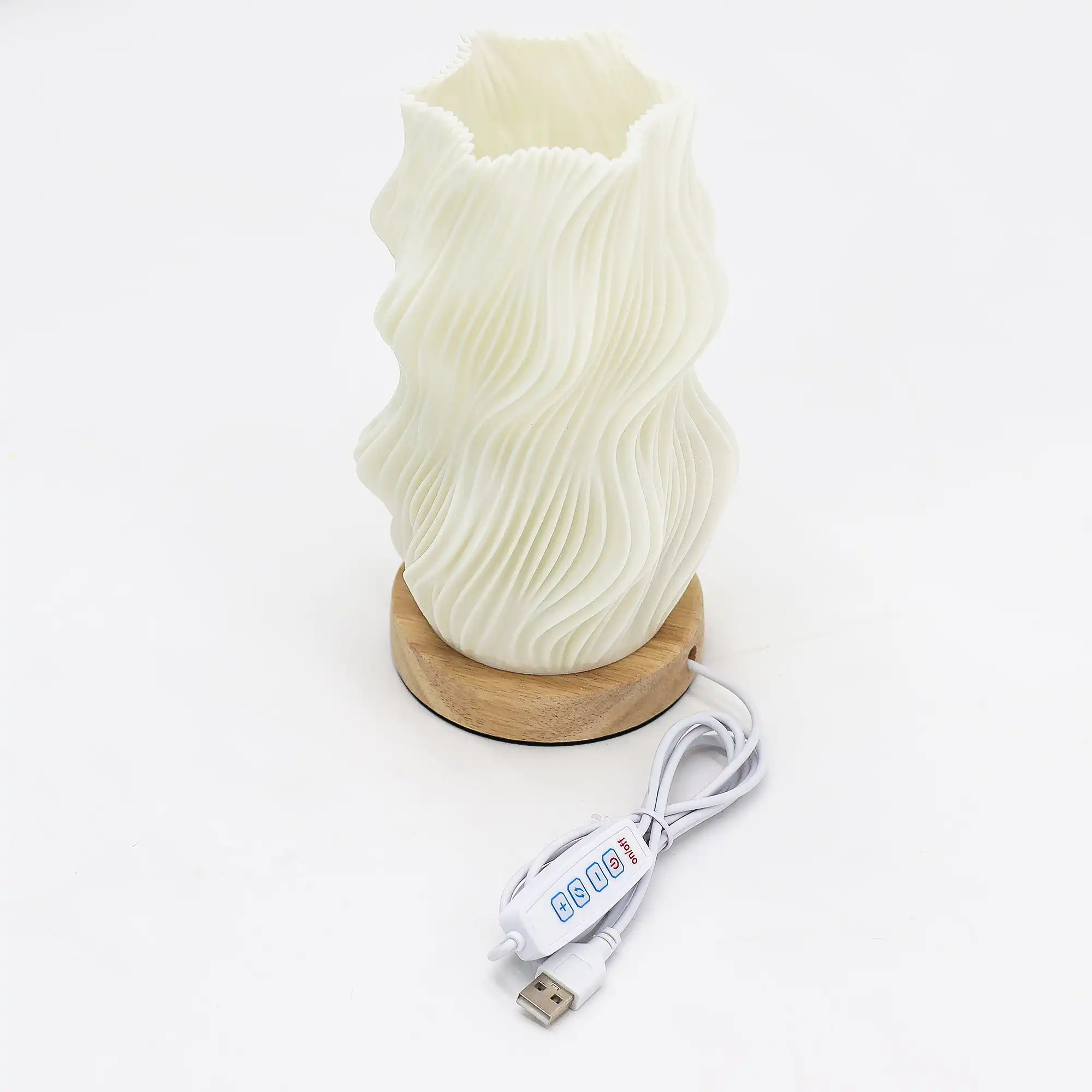 New Wave Lamp – USB (C) – 3 settings – Star Twisted | www.artisangoods.co.uk 3 New Wave Lamp – USB (C) – 3 settings – Star Twisted | www.artisangoods.co.uk 2