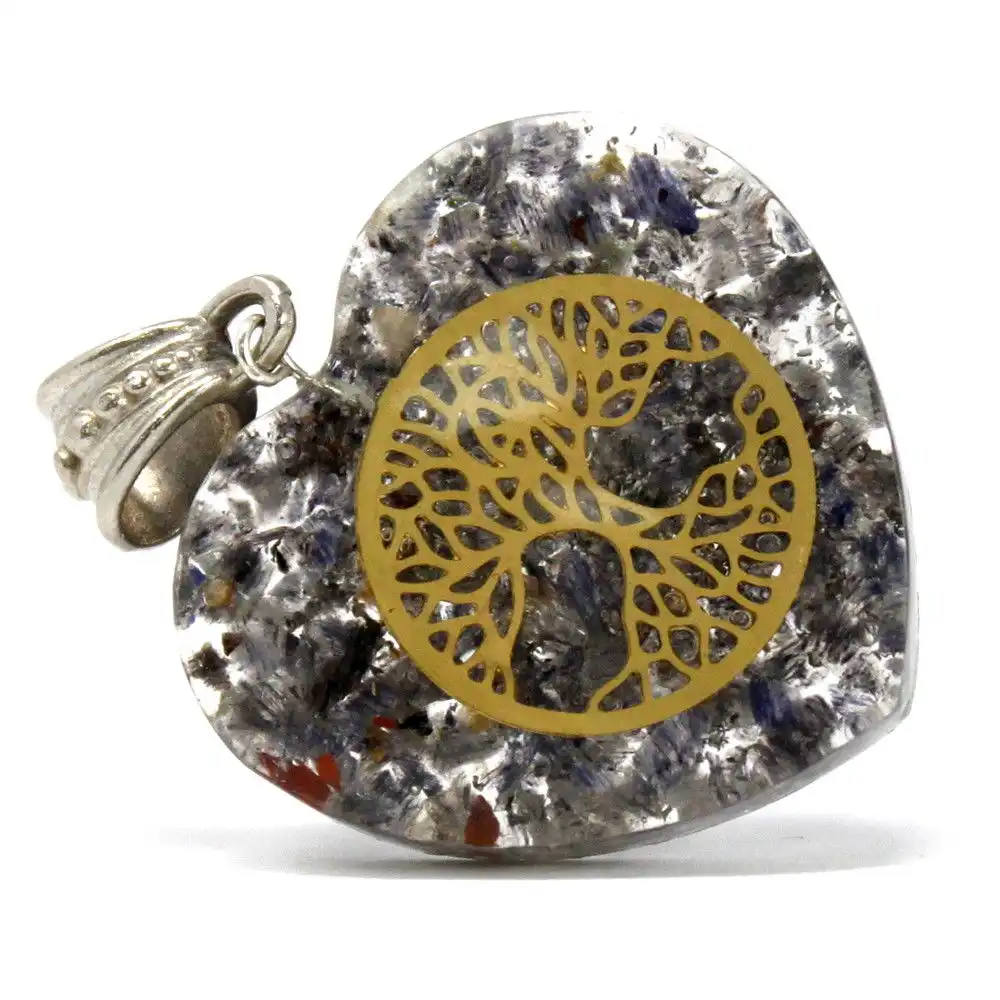Orgonite Power Pendant – Heart Tree of Life | www.artisangoods.co.uk 2 Orgonite Power Pendant – Heart Tree of Life | www.artisangoods.co.uk 1