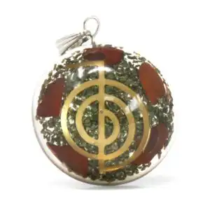 Orgonite Power Pendant – Symbolic Power Dome | www.artisangoods.co.uk 1