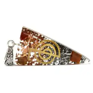 Orgonite Power Pendant – Three Metals Power Point | www.artisangoods.co.uk 1