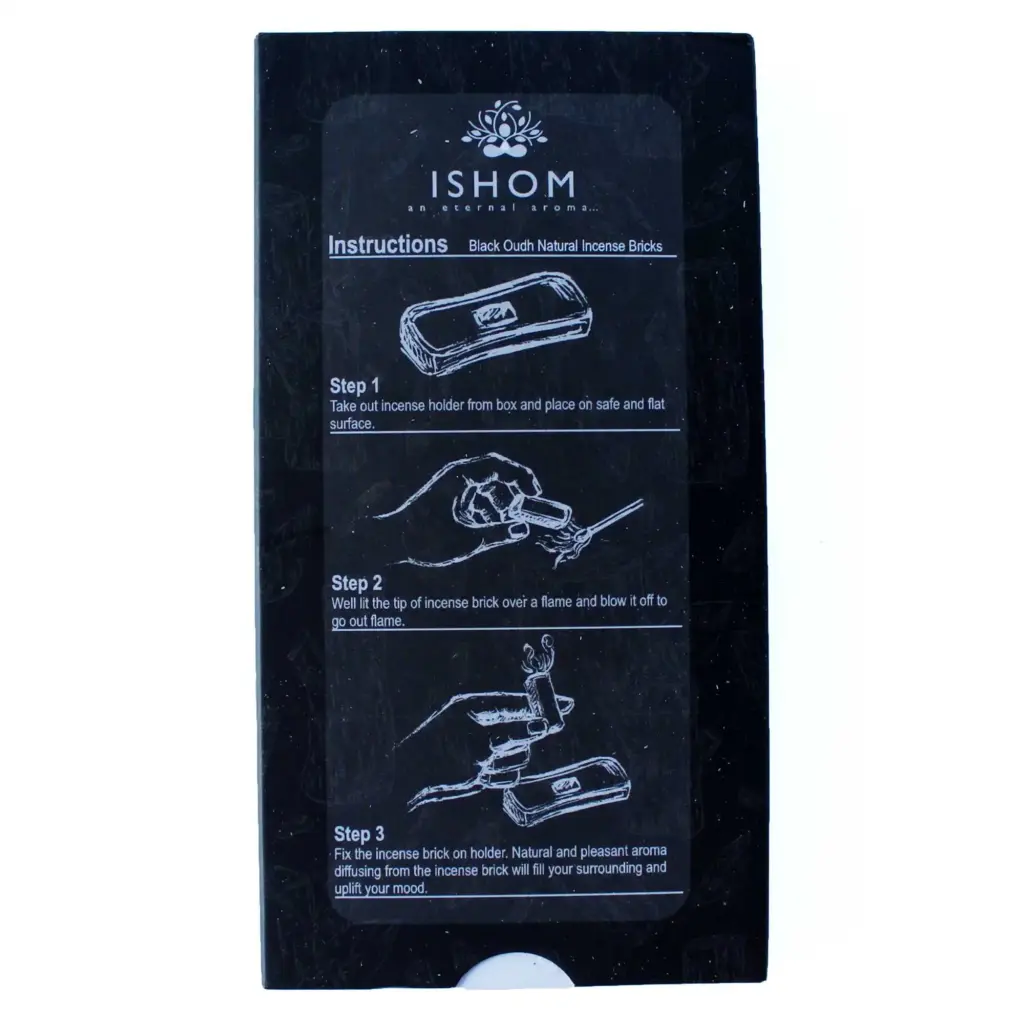 Pack of 15 Natural Incense Smudge Bricks and Burner – Black Wood | www.artisangoods.co.uk 3 Pack of 15 Natural Incense Smudge Bricks and Burner – Black Wood | www.artisangoods.co.uk 3