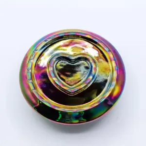 Palo Santo Stick & Smudge Holder – Mandala – Metalic Rainbow | www.artisangoods.co.uk 2