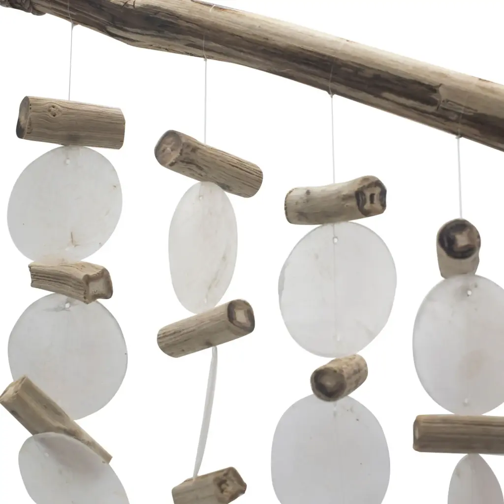 Pearl Effect Driftwood Chime | www.artisangoods.co.uk 3 Pearl Effect Driftwood Chime | www.artisangoods.co.uk 3
