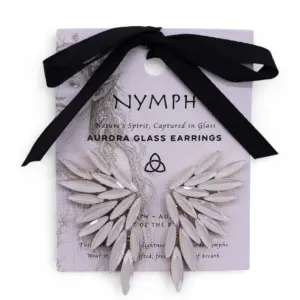 Pearl – Vintage Glass – Angel Wings – Earrings | www.artisangoods.co.uk 4