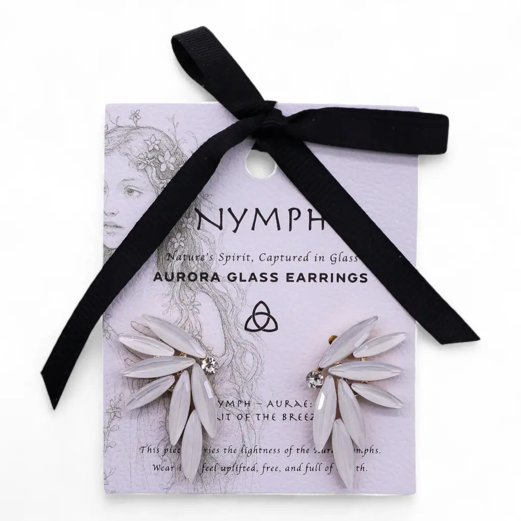 Pearl – Vintage Glass – Faries – Earrings | www.artisangoods.co.uk 2