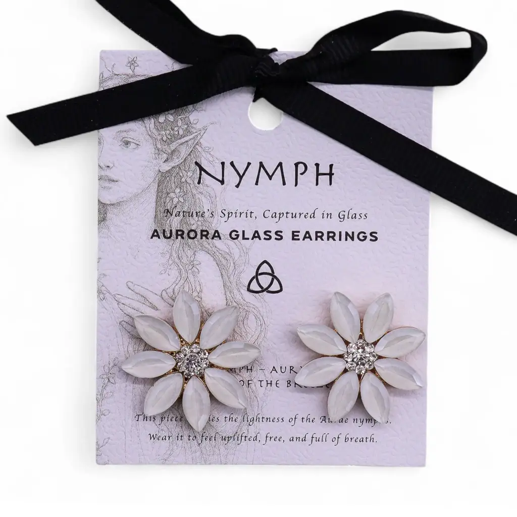 Pearl – Vintage Glass – Flowers – Earrings | www.artisangoods.co.uk 4 Pearl – Vintage Glass – Flowers – Earrings | www.artisangoods.co.uk 4