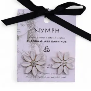 Pearl – Vintage Glass – Flowers – Earrings | www.artisangoods.co.uk 4