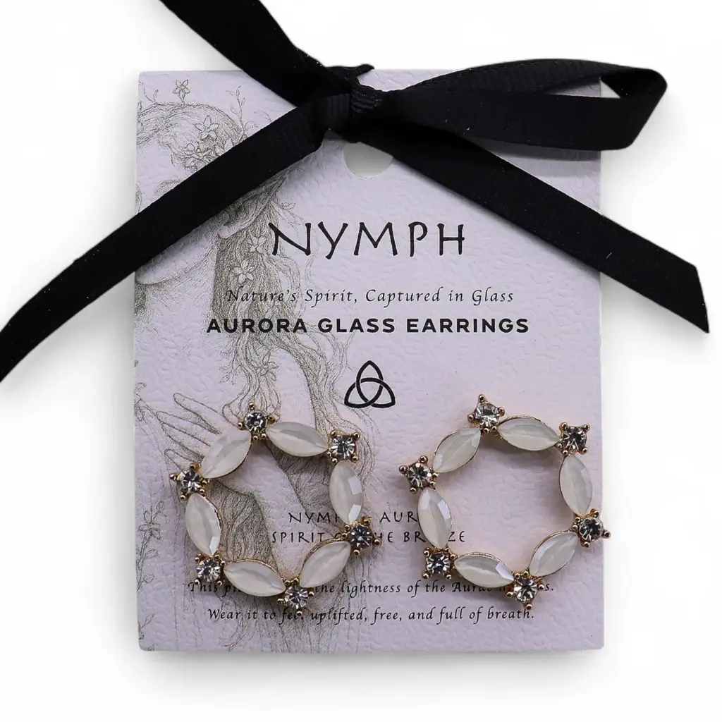 Pearl – Vintage Glass – Loop – Earrings | www.artisangoods.co.uk 4