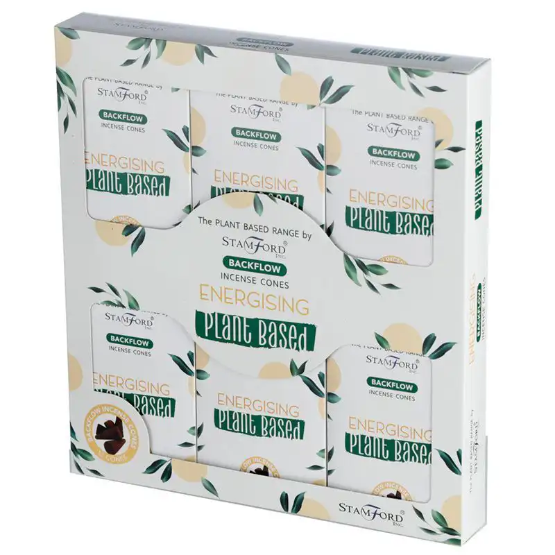 Plant Based Backflow Incense Cones – Energising | www.artisangoods.co.uk 3 Plant Based Backflow Incense Cones – Energising | www.artisangoods.co.uk 2
