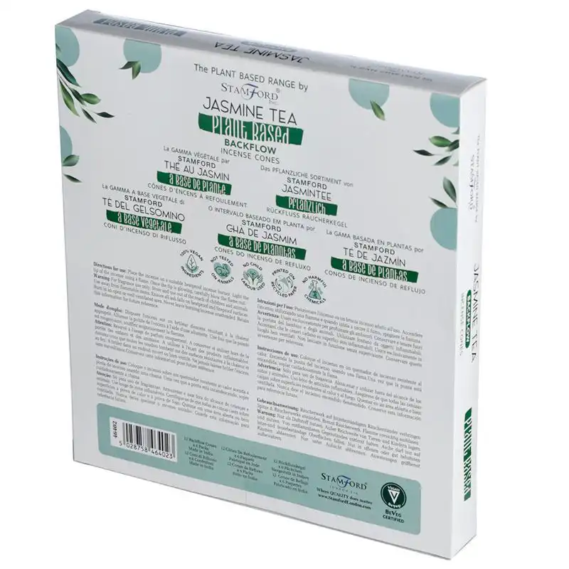 Plant Based Backflow Incense Cones – Jasmine Tea | www.artisangoods.co.uk 3 Plant Based Backflow Incense Cones – Jasmine Tea | www.artisangoods.co.uk 2