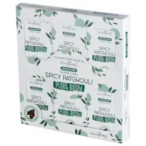 Plant Based Backflow Incense Cones – Spicy Patchouli | www.artisangoods.co.uk 2