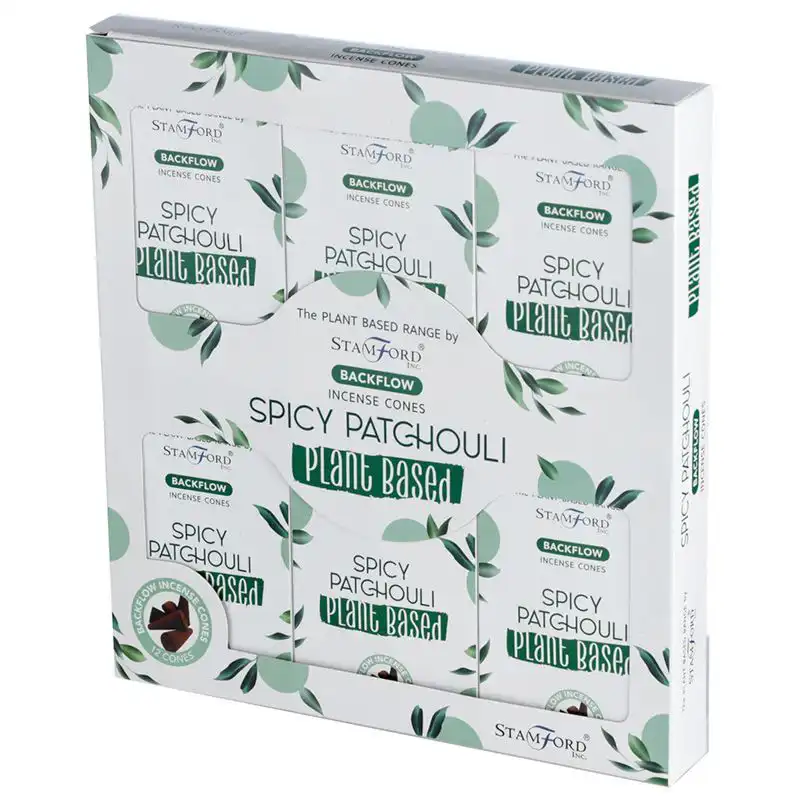 Plant Based Backflow Incense Cones – Spicy Patchouli | www.artisangoods.co.uk 3 Plant Based Backflow Incense Cones – Spicy Patchouli | www.artisangoods.co.uk 2