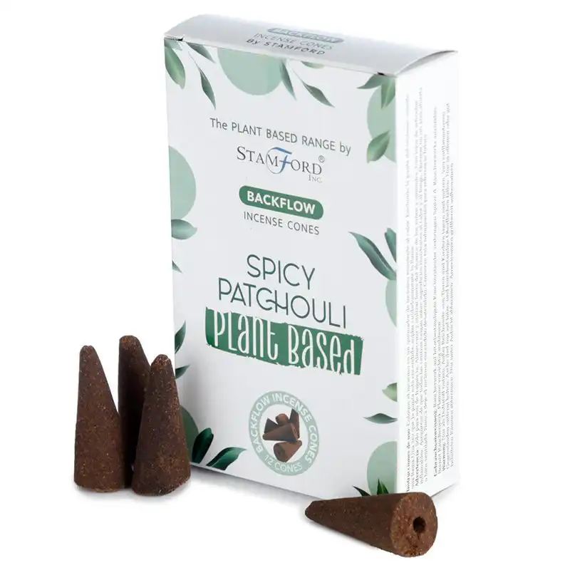 Plant Based Backflow Incense Cones – Spicy Patchouli | www.artisangoods.co.uk 2 Plant Based Backflow Incense Cones – Spicy Patchouli | www.artisangoods.co.uk 1