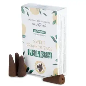 Plant Based Backflow Incense Cones – Sweet Frankincense | www.artisangoods.co.uk 1
