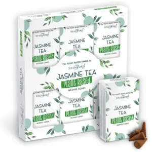 Plant Based Incense Cones – Jasmine Tea | www.artisangoods.co.uk 2