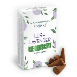Plant Based Incense Cones – Lush Lavender | www.artisangoods.co.uk 2
