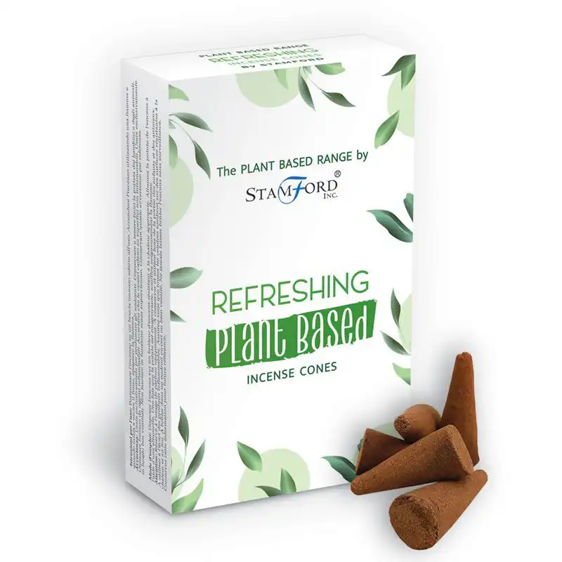 Plant Based Incense Cones – Refreshing | www.artisangoods.co.uk 2 Plant Based Incense Cones – Refreshing | www.artisangoods.co.uk 1