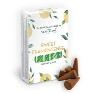 Plant Based Incense Cones – Sweet Frankincense | www.artisangoods.co.uk 1