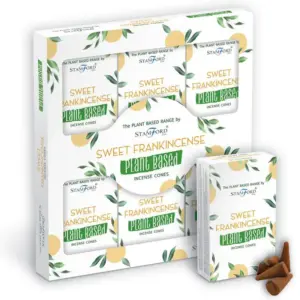 Plant Based Incense Cones – Sweet Frankincense | www.artisangoods.co.uk 2