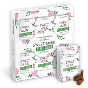 Plant Based Incense Cones – Sweet Musk | www.artisangoods.co.uk 2