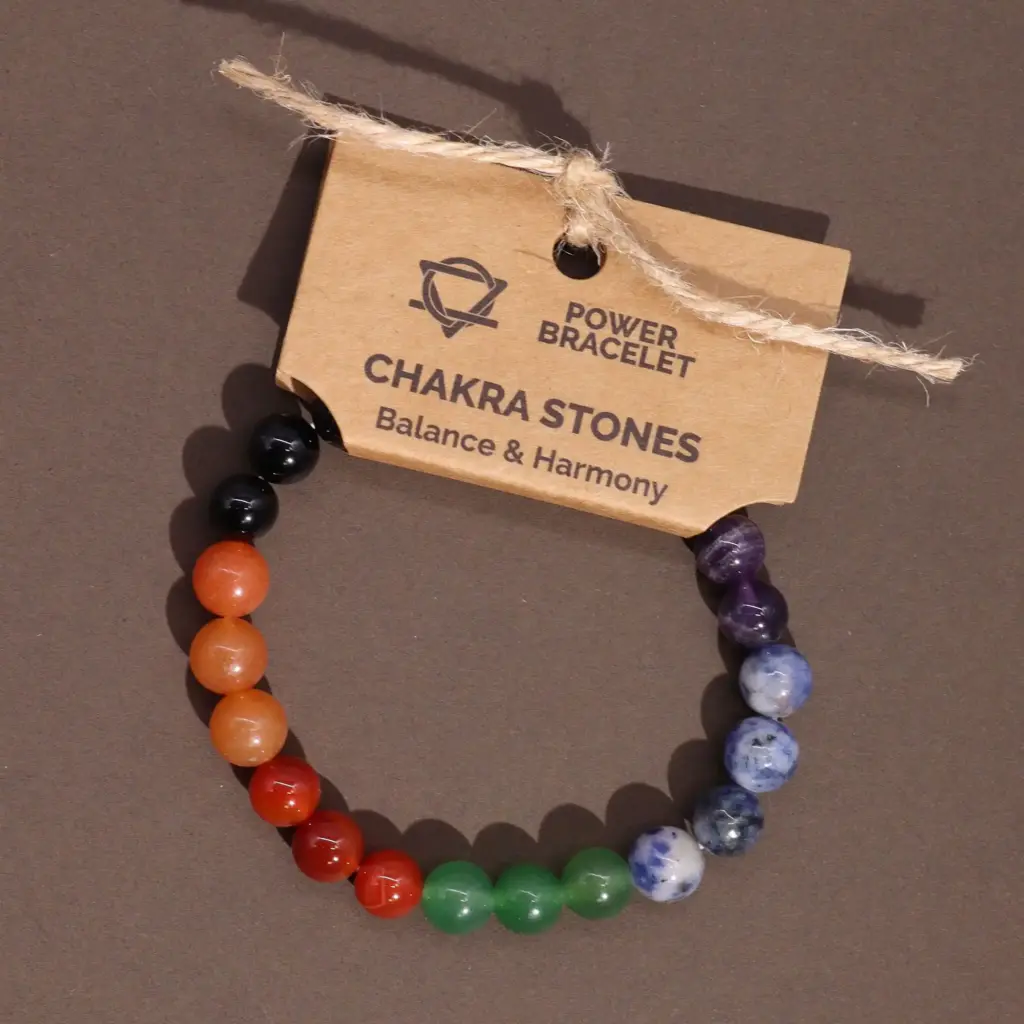 Power Bracelet – Chakra Stones | www.artisangoods.co.uk 5