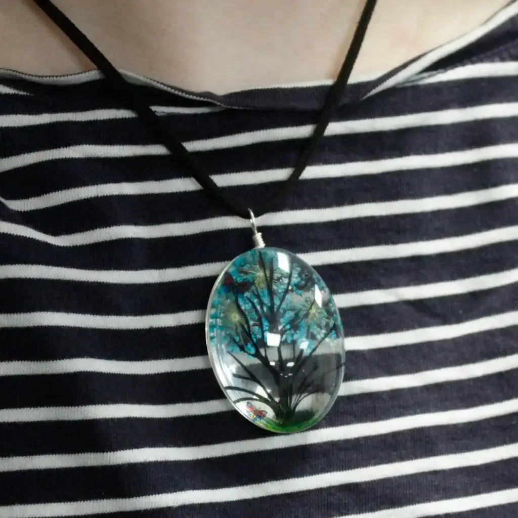 Pressed Flowers – Tree of Life set – Green | www.artisangoods.co.uk 5