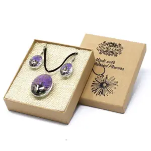 Pressed Flowers Jewellery