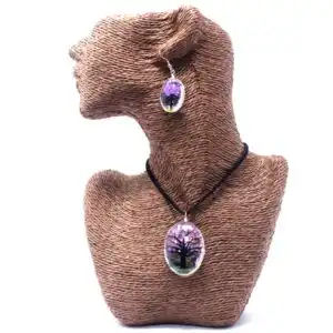 Pressed Flowers – Tree of Life set – Lavender | www.artisangoods.co.uk 1