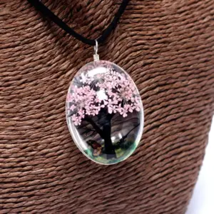 Pressed Flowers – Tree of Life set – Pink | www.artisangoods.co.uk 2