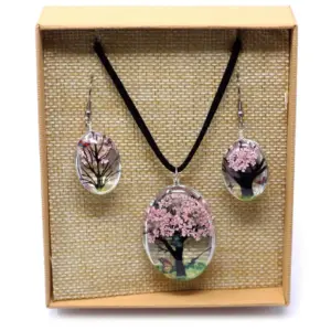 Pressed Flowers – Tree of Life set – Pink | www.artisangoods.co.uk 5