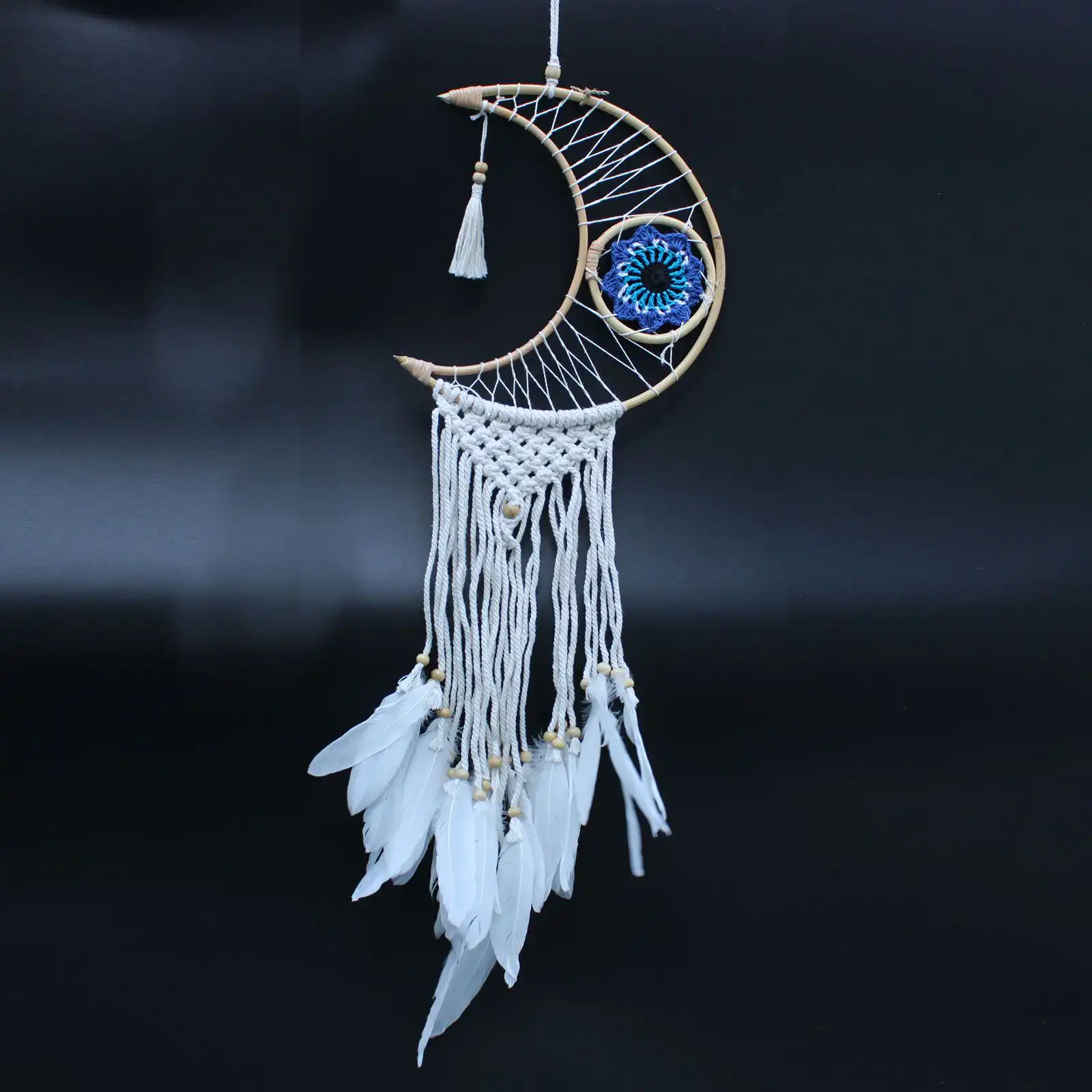 Protection Dream Catcher – Macrame Moon | www.artisangoods.co.uk 5 Protection Dream Catcher – Macrame Moon | www.artisangoods.co.uk 4