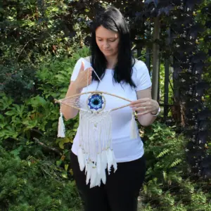 Protection Dream Catcher – Sm Macrame Evil Eye | www.artisangoods.co.uk 9