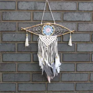 Protection Dream Catcher – Sm Macrame Evil Eye | www.artisangoods.co.uk 6