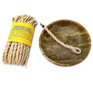 Pure Herbs Cedar Rope Incense | www.artisangoods.co.uk 2