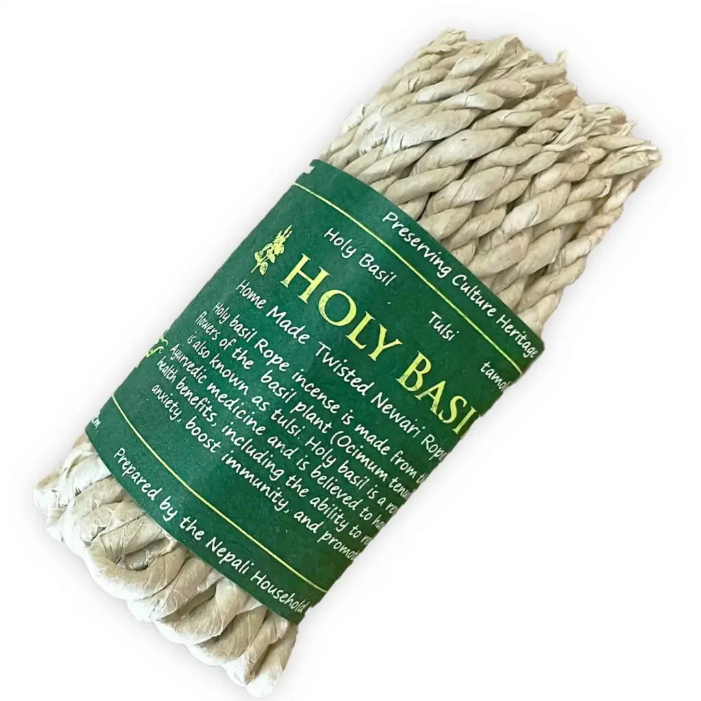 Pure Herbs Rope Incense – Holy Basil | www.artisangoods.co.uk