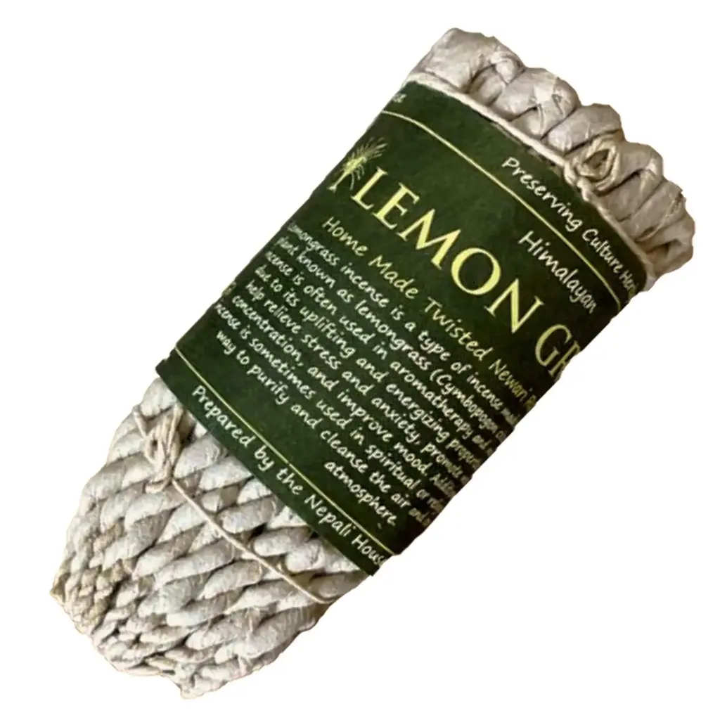 Pure Herbs Rope Incense – Lemongrass | www.artisangoods.co.uk