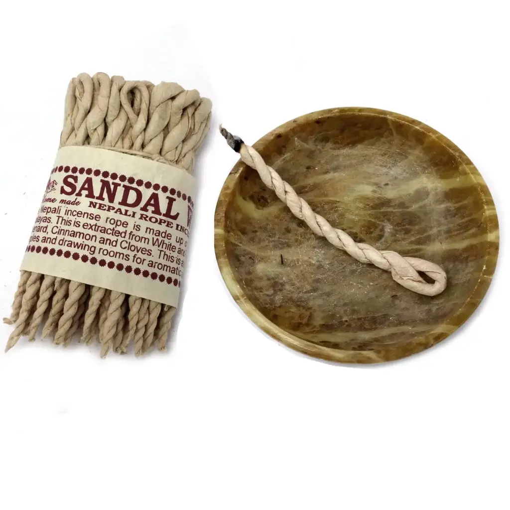 Pure Herbs Sandalwood & Spice Rope Incense | www.artisangoods.co.uk 5