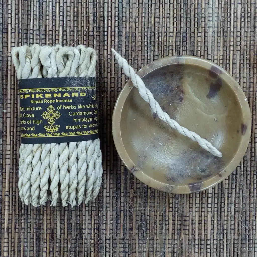 Pure Herbs Spikenard Rope Incense | www.artisangoods.co.uk 2