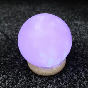 Quality USB Ball Salt Lamp – 8 cm (multi) | www.artisangoods.co.uk 3