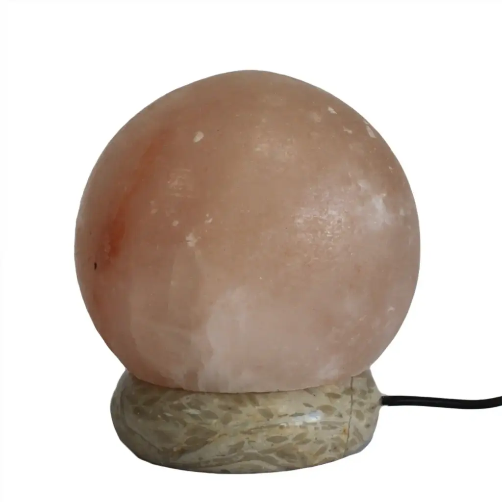 Quality USB Ball Salt Lamp – 8 cm (multi) | www.artisangoods.co.uk